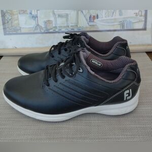 FootJoy "Arc SL" Black Synthetic Spikeless Golf Shoes. Size 8.5M. Very Good.